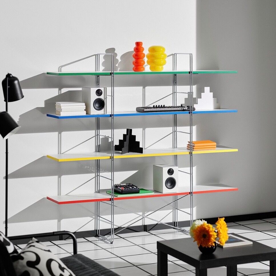 Byakorre shelf IKEA in colour - Delivery to Île-de-France or 27/28.