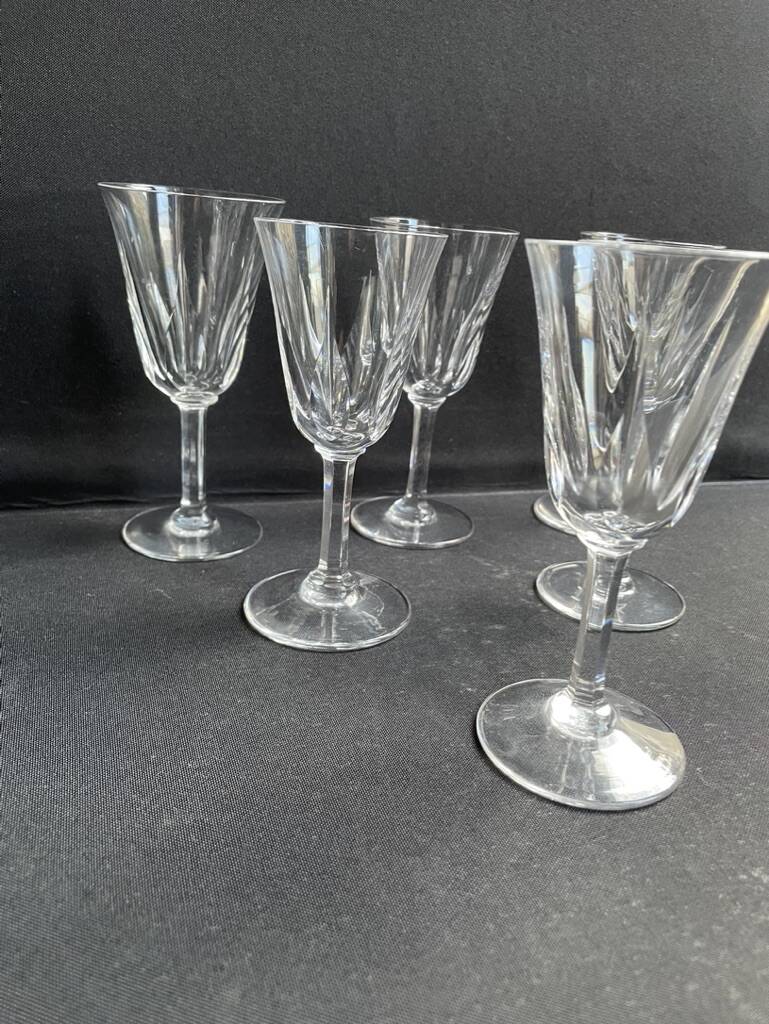 6 Port glasses – Saint Louis Cerdagne service