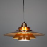 Danish vintage pendant lamp Superlight by David Mogensen, 1980s