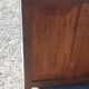Parisian sideboard in oak and walnut 2 doors 2 drawers from the 20s
