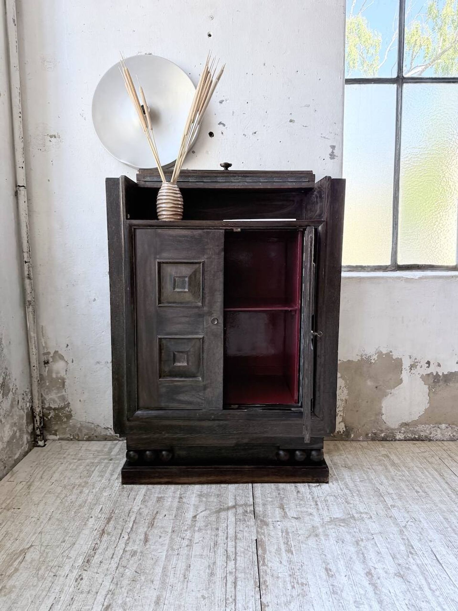 Meuble bar art déco Hoffmann Chaleyssin 1940
