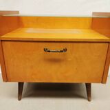 Pair of vintage bedside tables / sofa end tables from the 50s and 60s