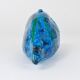 Blue enamelled fish sculpture Rimini by Aldo Londi Bitossi, Italy, 1950s
