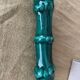 6 vintage green earthenware knife holders 50 bamboo shape