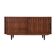 Walnut dresser, Scandinavian design