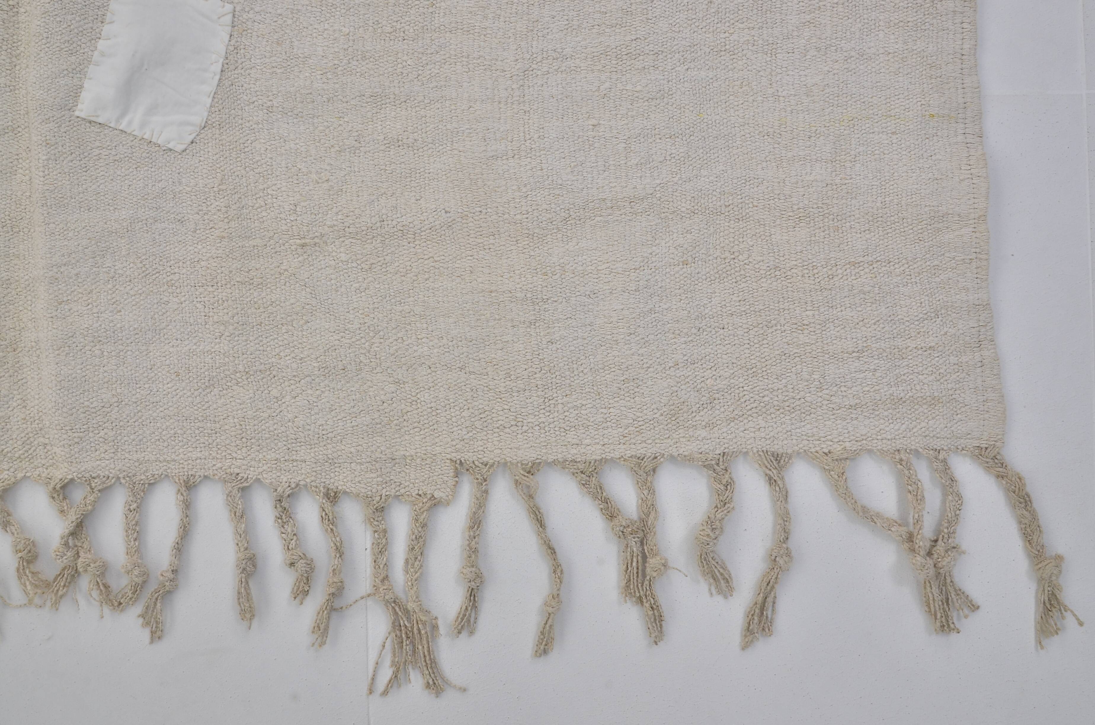 Vintage Oversized Hemp Oushak Rug, Reference 3671