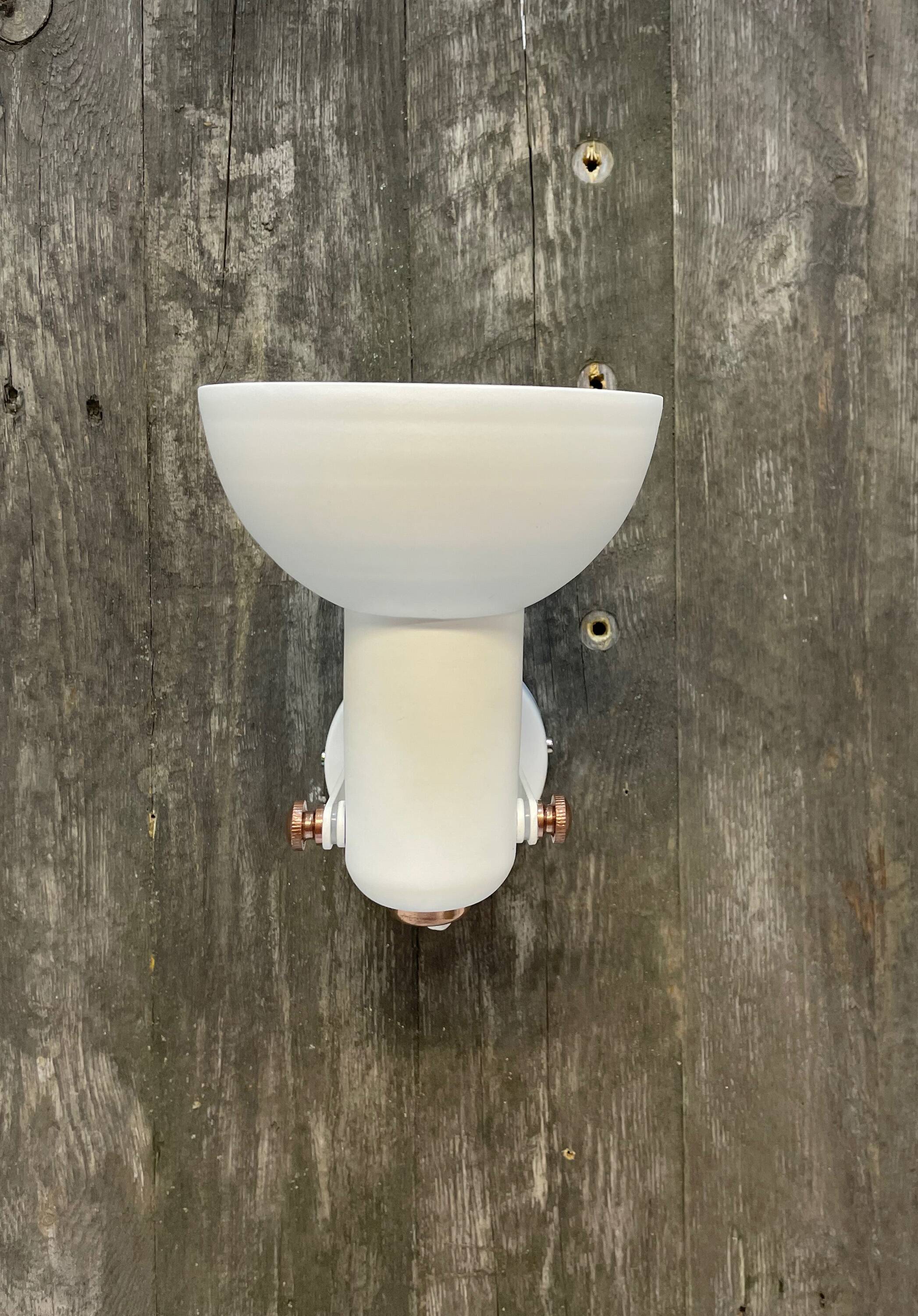 White wall lamp, 1970s.