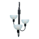 Suspension style Memphis 1960s, adjustable vintage lamp.