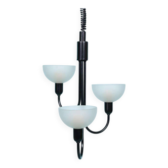 Suspension style Memphis 1960s, adjustable vintage lamp.