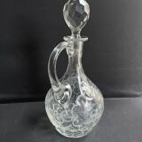 Ewer carafe – Blown and cut crystal