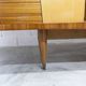 1960 Scandinavian wardrobe, atypical blond wood varnished, 4 doors 3