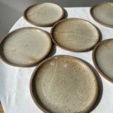 Lot of 10 large sandstone plates