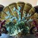 Vase Sarreguemines Majolica numbered