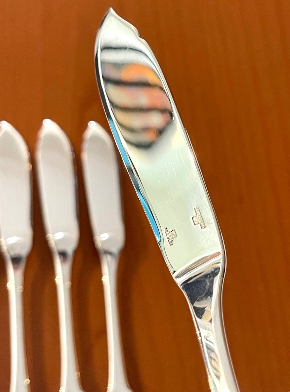 Christofle Cluny, 12 fish place settings, brand new condition