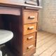Old "American" desk Bouchery-Grenier