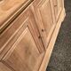 Louis Philippe vintage renovated sideboard in cherry wood.