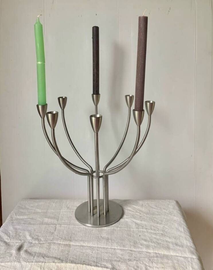 Vintage IKEA Hagberg 8-branched candlestick