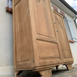 Asymmetrical art deco wardrobe