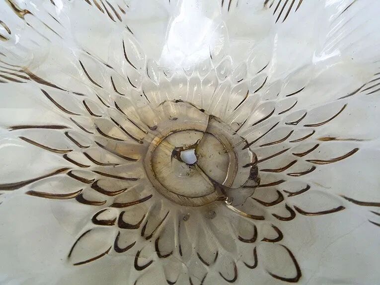 F2m plate for the cake stand in art nouveau style destrukt