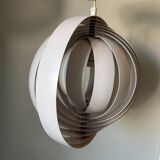 Lampe Pentant « Moon » originales de Verner Panton des années 1960