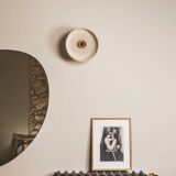 URSULE - White terracotta - Wall light
