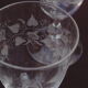 Set 11 Port Glasses White Wine Art Nouveau Crystal engraved Liseron