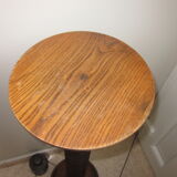 Solid wooden column selette