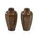 Set of brown ceramic vases, Danish design, 1960s, made in Denmark