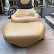 Armchair and Ottoman model "Poggiapiede Hal" - Marc Sadler - 1997