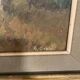 Impressionist Style Lake Landscape Oil Painting, Framed