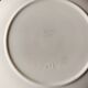 3 Niderviller ceramic dinner plates, Voile model