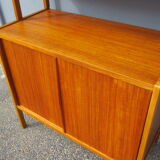 Scandinavian teak library by Bertil Fridhagen for Bodafors