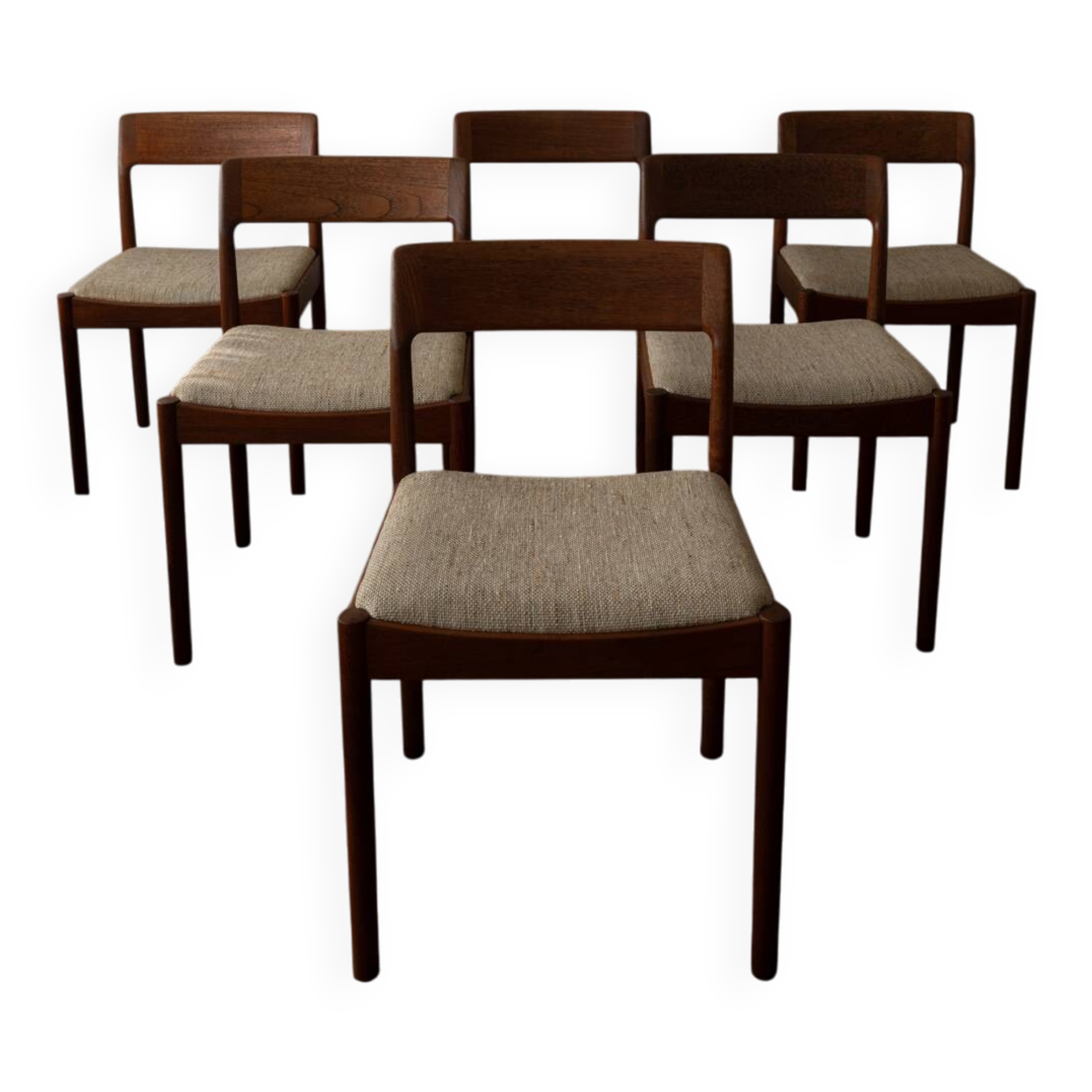 Vintage Dining Chairs by Johannes Nørgaard for Nørgaard Møbelfabrik