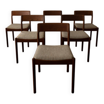 Vintage Dining Chairs by Johannes Nørgaard for Nørgaard Møbelfabrik