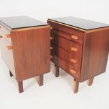 Vintage Nightstands 1970s, Set of 2