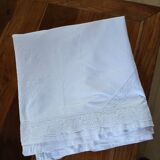 Antique embroidered duvet cover