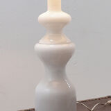 20th-century white opaline glass table lamp