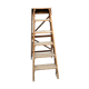 Wooden painter's stepladder