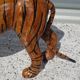 Genuine leather animal, tiger measuring 58 cm.