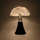 Black Pipistrello lamp by Gae Aulenti for Martinelli Luce
