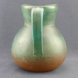 Glass paste pitcher signed De Feure for Daum