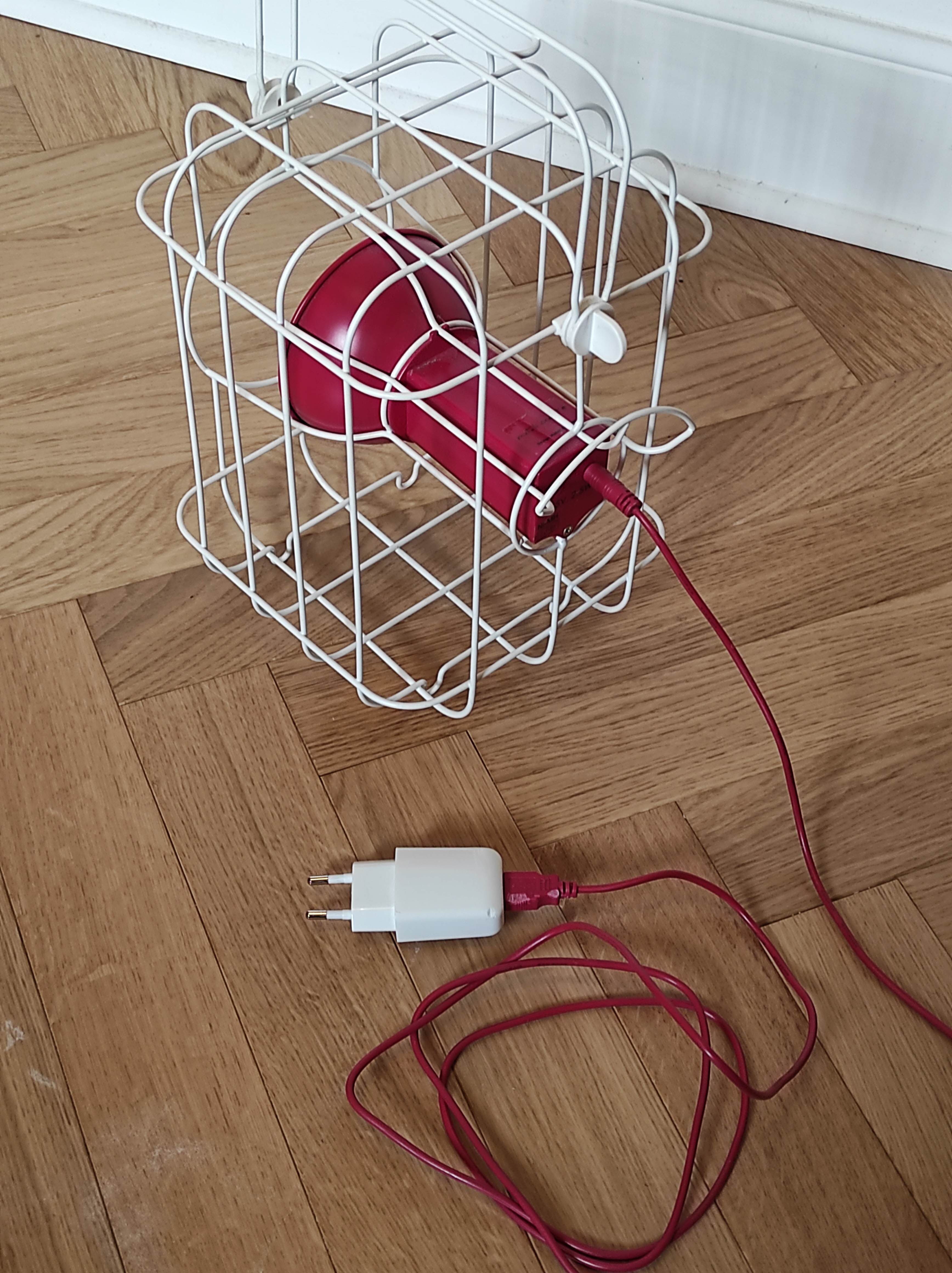 Vintage caged lamp by Matali Crasset for Ikea, 2017