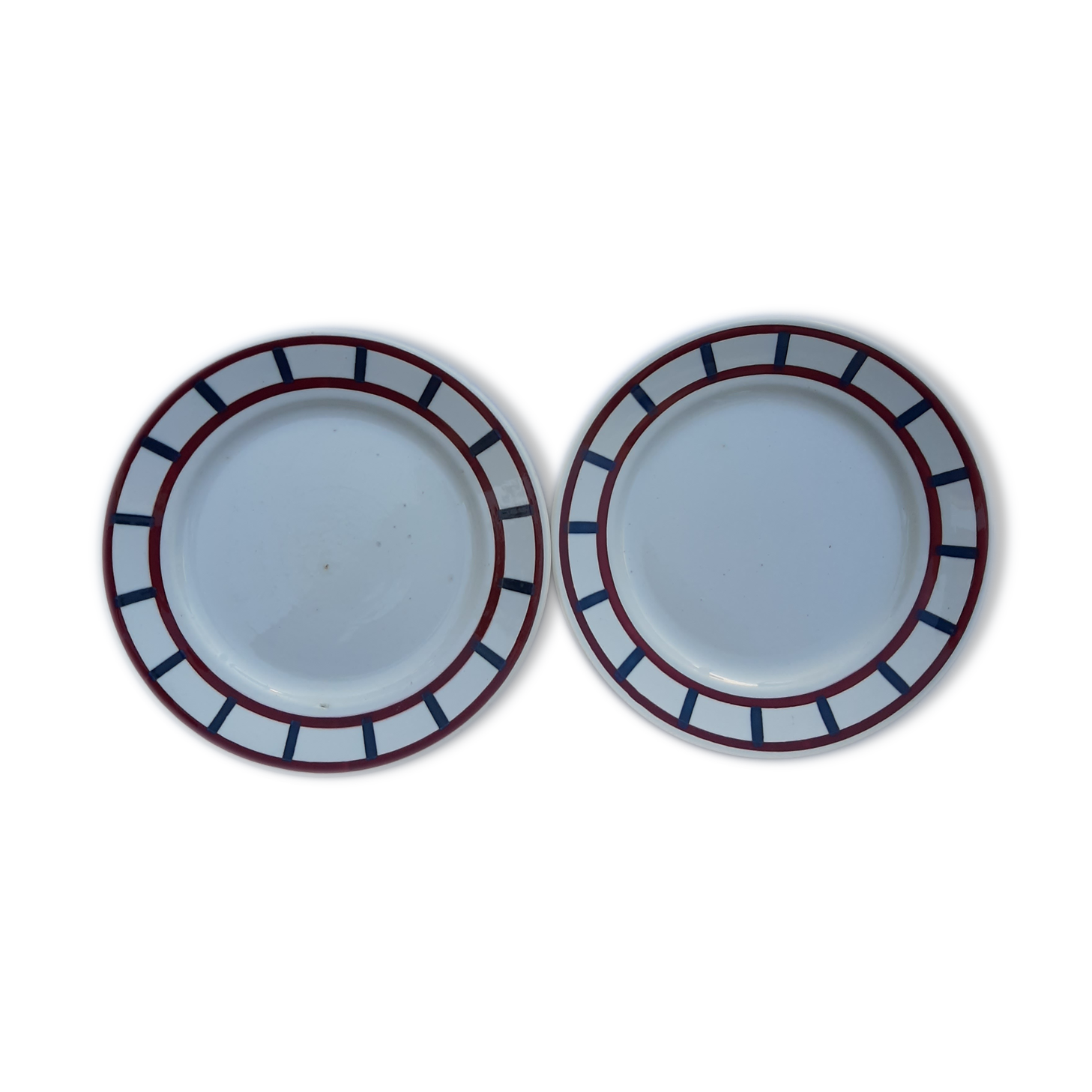 2 assiettes Béarn vintage