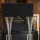 Set Esclusivo 2 Calici Champagne Veuve Clicquot "La Grande Dame" – Con Conf