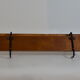 Scandinavian wall coat rack teak 1960