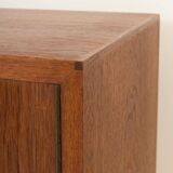 Danish mid century vinyl record cabinet in teak, 1970s