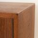 Danish mid century vinyl record cabinet in teak, 1970s