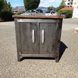 Former metal and wood pantry