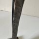 Vintage 60s metal brutalist lamp