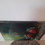 Gouache painting on canvas